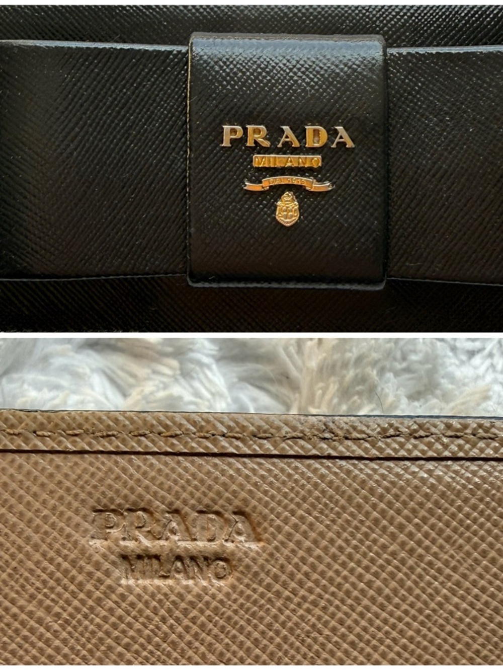 Prada Saffiano Fiocco Wallet - Picture 13 of 13